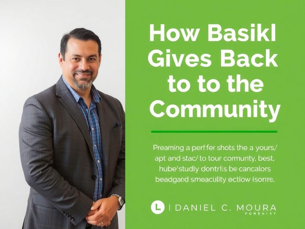     How Daniel C. Moura Gives Back to the Community. A Deep-Rooted Passion for Helping Others