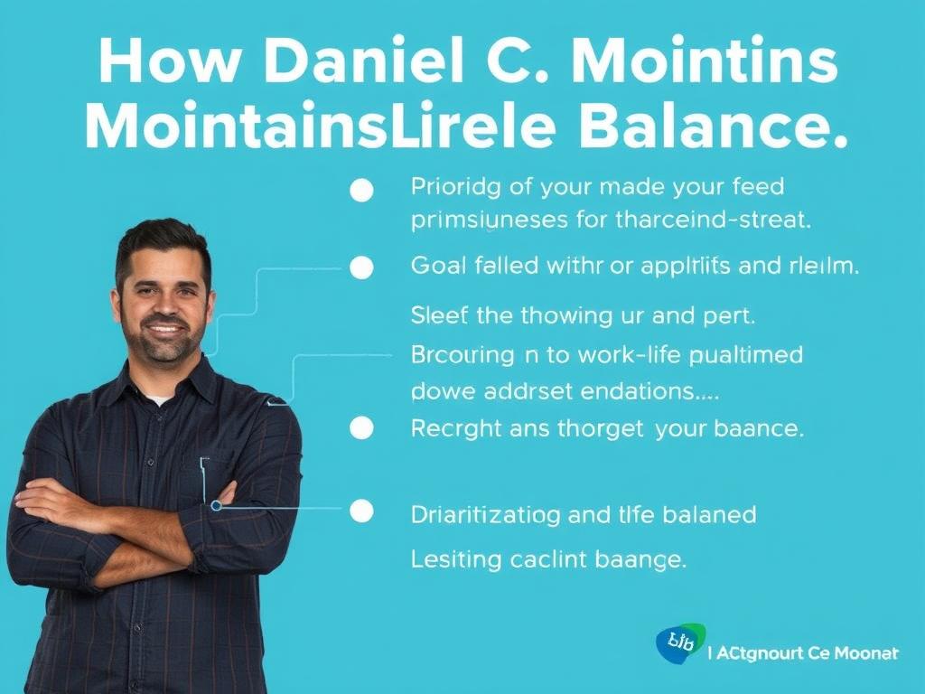     How Daniel C. Moura Maintains Work-Life Balance. 1. Prioritization and Goal Setting