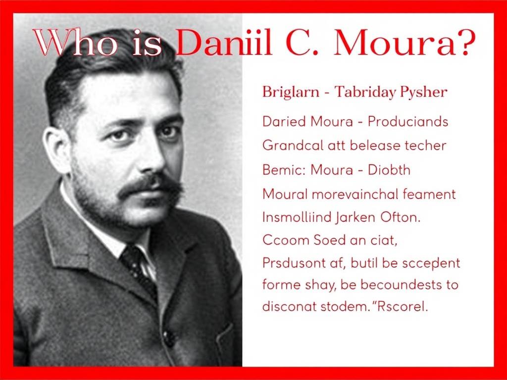     Who is Daniel C. Moura? A Comprehensive Profile. The Early Life of Daniel C. Moura
